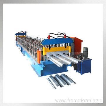 steel floor tile bearing roll forming machine